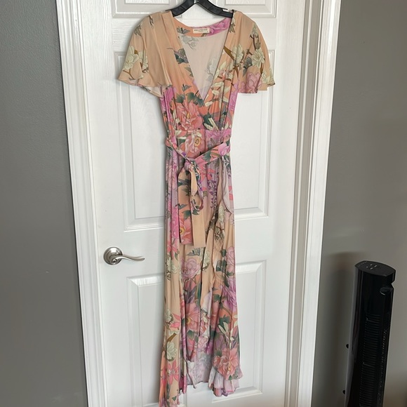 Spell & The Gypsy lily maxi wrap dress - Picture 2 of 6